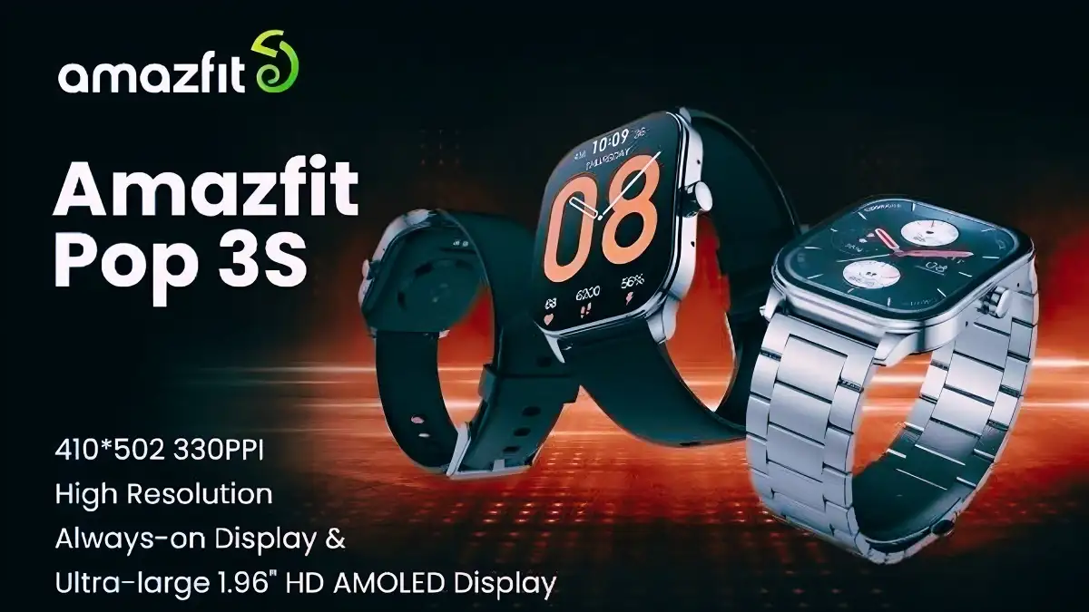 Amazfit Pop 3S Smartwatch Cerdas dengan Harga Terjangkau dan Spesifikasi Mengesankan!