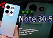 Infinix Note 30 5G Kamera 108MP dan Fast Charging 45W, Dapatkan Sekarang dengan Harga Rp2,7 Juta!