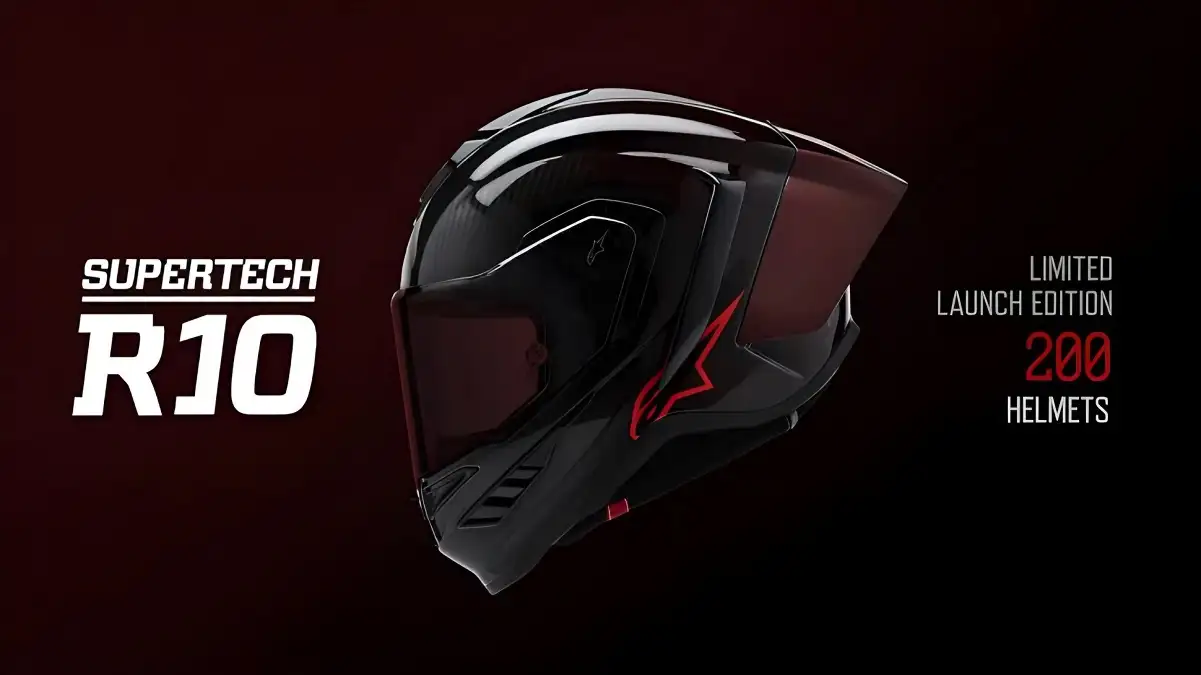 Ini Dia Helm Full Face Supertech R10, Terbaru dari Alpinestars!