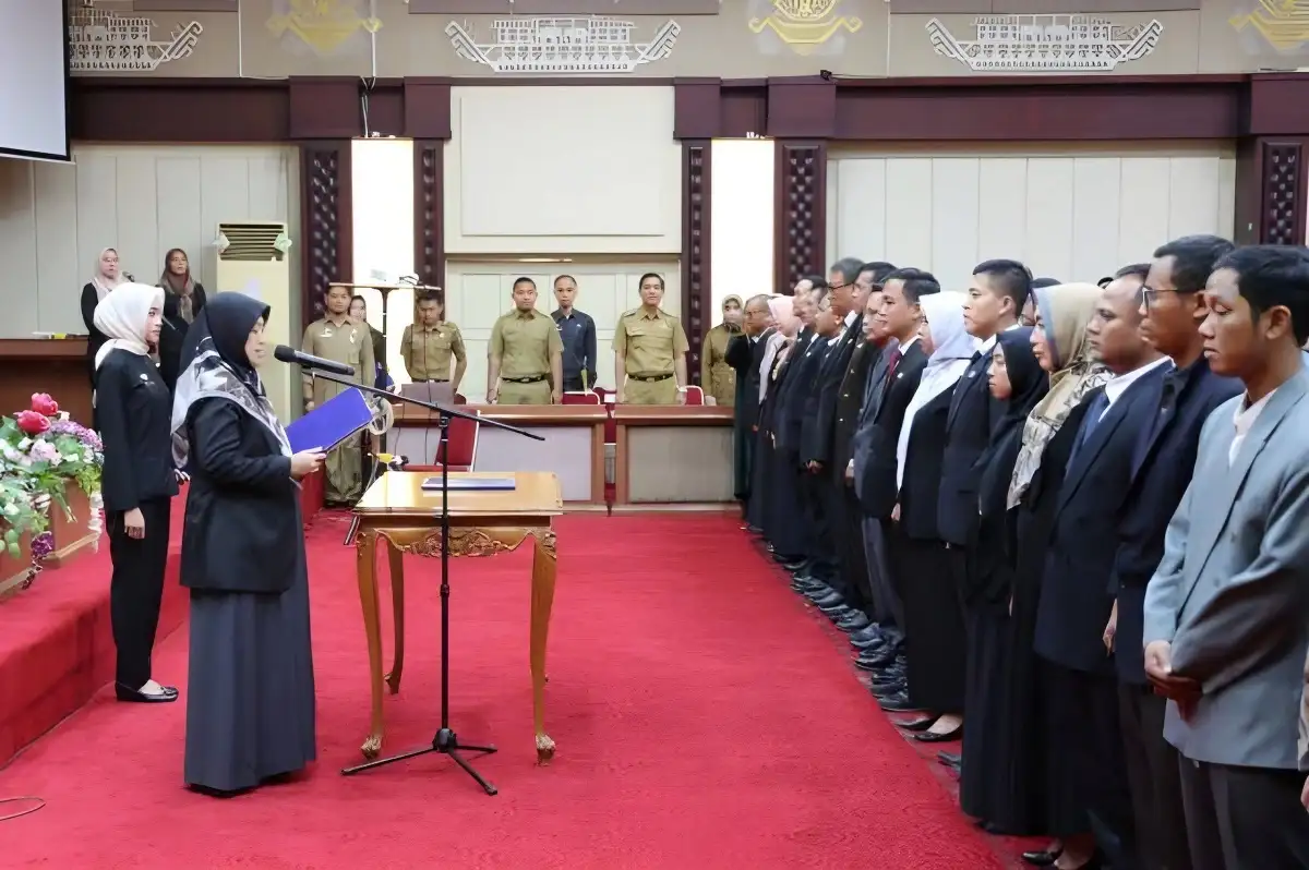 Ini Dia! Wakil Gubernur Lampung Resmi Melantik 53 Pejabat Fungsional di Pemprov Lampung