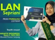 Perempuan Berkarakter: Mahasiswi Psikologi Universitas Malahayati Terbang Tinggi sebagai Duta Inisiatif Indonesia Mewakili Lampung