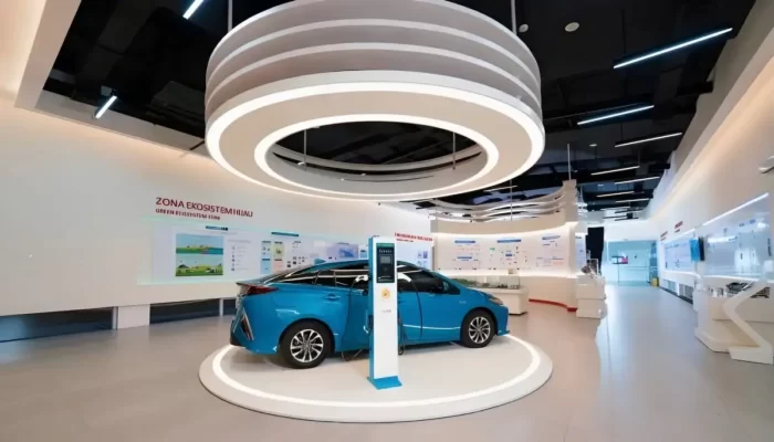 Rahasia Sukses Belajar Kendaraan Elektrifikasi di Toyota XEV Center: Pintu Masuknya Terbongkar!