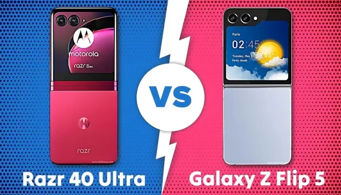 Samsung Galaxy Z Flip 5 vs. Motorola Razr 40 Ultra, Siapa yang Lebih Besar