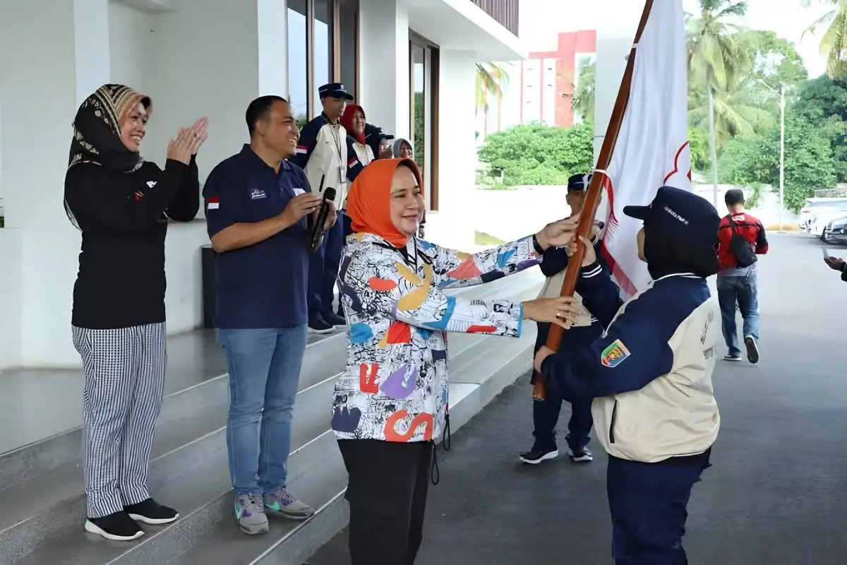 48 Kontingen Lampung Beraksi di Jumbara PMR Nasional IX, Lamsel Mengguncang!