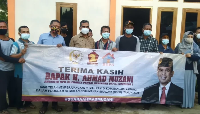 Ahmad Muzani Menggapai Prestasi Gemilang: Ratusan Bedah Rumah Sukses Tercapai di Bandar Lampung!