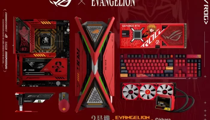 Asus siapkan Asuka Strikes, koleksi ROG Evangelion terbaru untuk membangun PC yang gahar