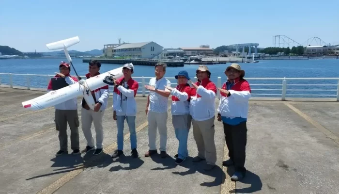 Berjaya di Langit Yokohama, Tim Riset Robotika Unila Memenangkan Kompetisi Drone Internasional di Jepang