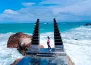 Keindahan Pantai Marina, Santorini Lampung Tropis di Merak Belantung Kalianda Menanti Liburan Akhir Pekan Anda