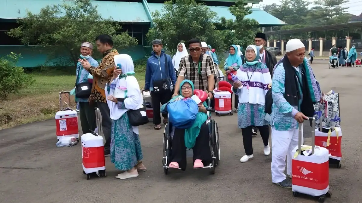 Kembali ke Lampung 1.564 Jamaah Haji Sudah Tiba setelah Bergabung dalam Empat Kloter di Kanwil Kemenag