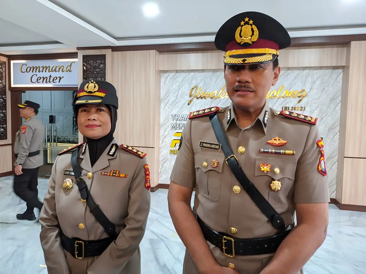 Kombes Umi Fadillah Resmi Menggantikan Kombes Pandra sebagai Kabid Humas Polda Lampung