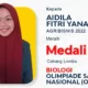 Mahasiswi Agribisnis Unila Raih Medali Emas di Olimpiade Sains Nasional di Yogyakarta