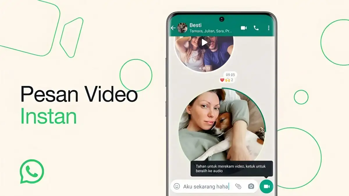 Merekam & Mengirim Pesan Video Dengan Cepat di WhatsApp!