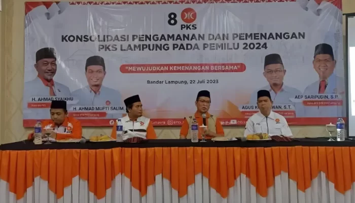 PKS Mencalonkan Lima Nama Berpengalaman untuk Pilkada di Bandar Lampung, Lampung Selatan, Metro, Pesawaran, dan Pringsewu