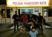 Pencuri Motor di Pringsewu Ditangkap Setelah 2 Bulan Buron Saat Sedang Tidur di Rumahnya