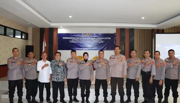 Polres Tulang Bawang: Polda Lampung Menggelar Pelatihan Jurnalistik untuk Meningkatkan Kemampuan Anggota