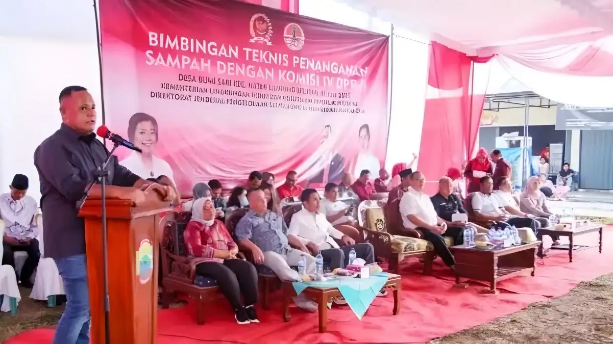 Sinergi Antara Pemkab Lampung Selatan, Komisi IV DPR RI, dan Ditjen KLHK dalam Bimtek Penanganan Sampah di Natar