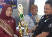 Siswi SMAN 1 Tulangbawang Tengah Juara Tiga Lomba Pelopor Keselamatan Tertib Lalu Lintas Tingkat Lampung