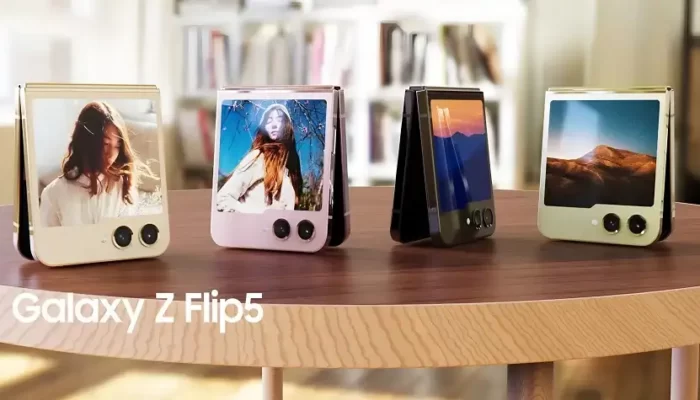 Teaser resmi Samsung Galaxy Z Flip 5 muncul, engselnya dapat dilipat tanpa celah
