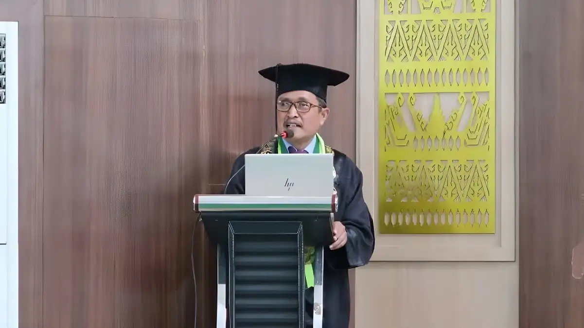 Transformasi Limbah Tandan Kosong Kelapa Sawit Orasi Ilmiah Guru Besar Polinela, Prof. Sarono Ungkap Potensi Manfaat yang Menakjubkan