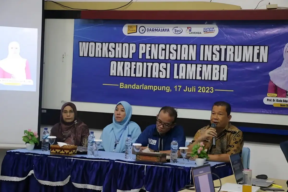 Workshop Lamemba FEB IIB Darmajaya Mengupas Pengisian Instrumen Akreditasi