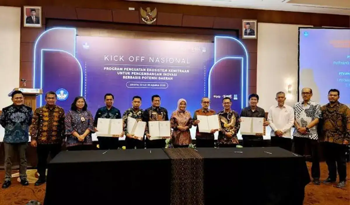Kembangkan Potensi Daerah, Politeknik Negeri Lampung Tandatangani Kontrak Sebagai PTV Pengampu