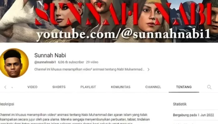 Analisis Kritis: Konten di Akun YouTube Mengenai Sunnah Nabi dan Dampak Kontroversinya