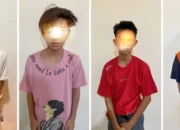 Pemotor Diserang dan Tak Sadarkan Diri di Jalinsum Kalianda, Polisi Tangkap 4 Remaja Pelaku