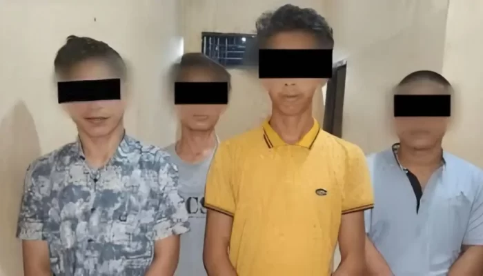 Kejadian Mencurigakan: Warga Kedapatan Empat Pemuda Asal Wonosobo Tanggamus Sedang Melakukan Aksi Maling Motor di Masjid Bengkunat Pesisir Barat