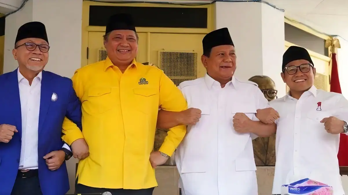 Golkar dan PAN Gabung, Prabowo Kini Capres Terkuat, Nyaris Kuasai Separuh Kursi Parlemen