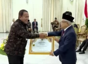 Gubernur Arinal Dapat Penghargaan Prestisius Adhikarya Nararya di Bidang Pertanian dari Wapres K.H Ma’ruf Amin