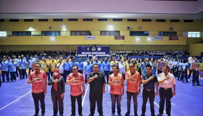 Menghadiri Turnamen Bola Voli Kapolri CUP 2023, Gubernur Arinal Mendorong Lahirnya Atlet-atlet Muda Berprestasi