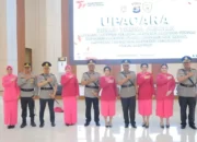 Serah Terima Jabatan Kapolres di Enam Kabupaten di Lampung