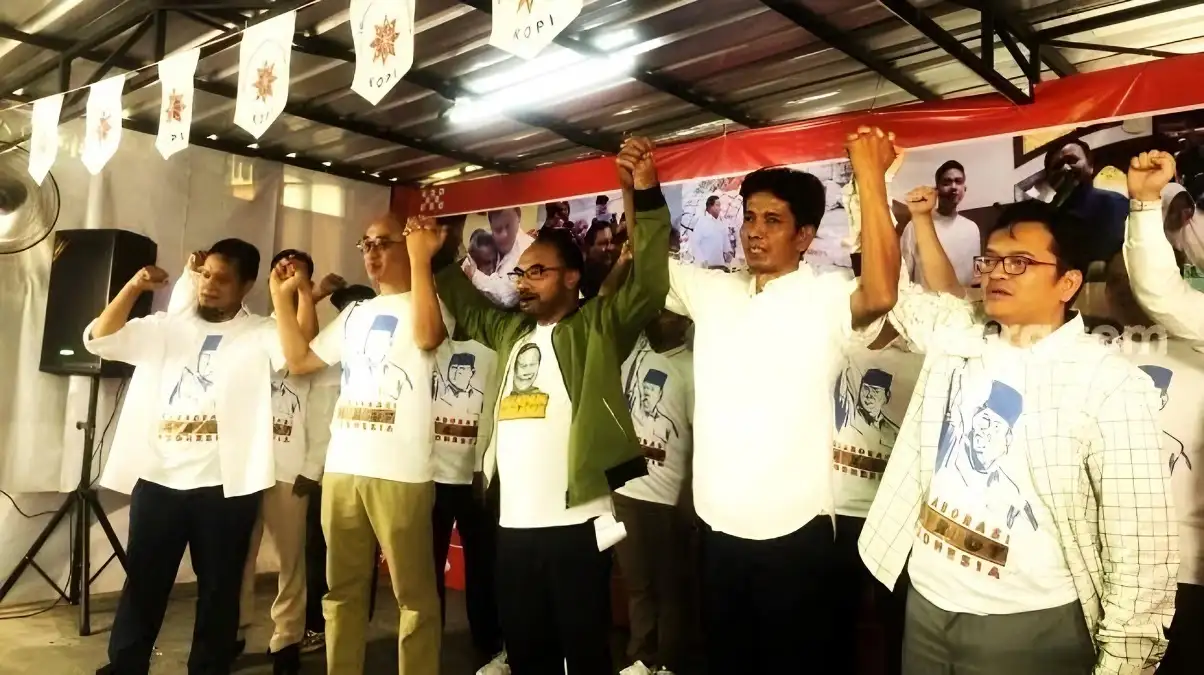 Kelompok Aktivis Mahasiswa KOPI Deklarasikan Prabowo Capres Bisa Bawa Indonesia Negara Maju