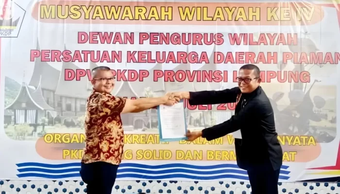 Mulyadi Piliang: Ketua PKDP Lampung Terpilih Melalui Musyawarah Mufakat 2023-2028