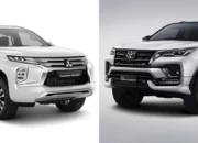 Perbandingan Harga Terbaru 2023: Toyota Fortuner vs Mitsubishi Pajero Sport
