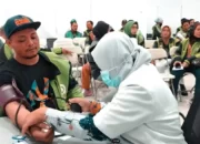 Ratusan Pengemudi Gojek Lampung Meraih Manfaat Pemeriksaan Kesehatan Gratis