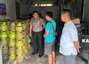 Kapolres Lampung Selatan Pastikan Ketersediaan Gas LPG 3 Kg Setelah Sidak ke Agen dan SPPBE