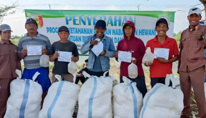Bantuan Bibit Bandeng: Pemerintah Kampung Bumi Dipasena Utama Bagikan 840 Kantong kepada Warga Pasca Kegagalan Panen Udang