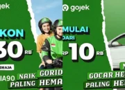 Diskon GoFood 30% + Ongkir Rp30 di GOJEK Hari Kamis, 14 September 2023