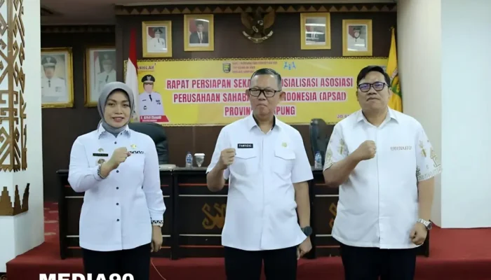 Bersama Gubernur, Perusahaan APSAI Berkomitmen untuk Hak Anak di Lampung