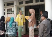 Partisipasi Ketua Dekranasda Lampung, Riana Sari dalam Pameran Kriyanusa 2023 di JCC Jakarta