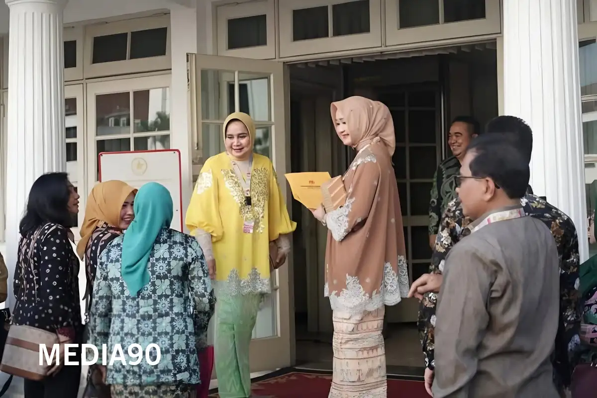 Ketua Dekranasda Lampung, Riana Sari Hadiri Pameran Kriyanusa 2023 di JCC Jakarta