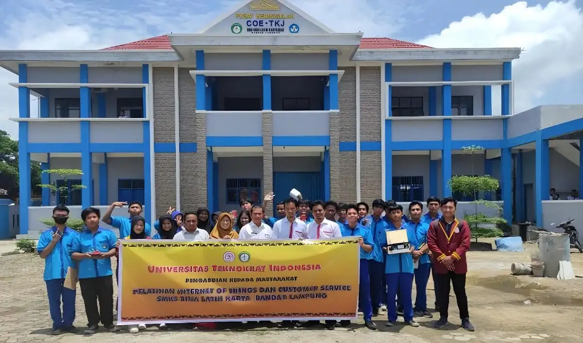 Program Sekolah Binaan UTI, Pelatihan Internet of Things di SMKS BLK Bandar Lampung