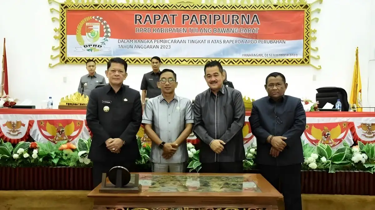 Raperda APBD Perubahan 2023 Ditandatangani, Pj Bupati M. Firsada Apresiasi DPRD Tulangbawang Barat