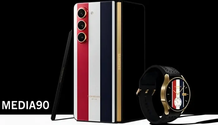 Berkolaborasi Fenomenal: Samsung dan Thom Browne Merilis Edisi Khusus Galaxy Z Fold5 dan Galaxy Watch6