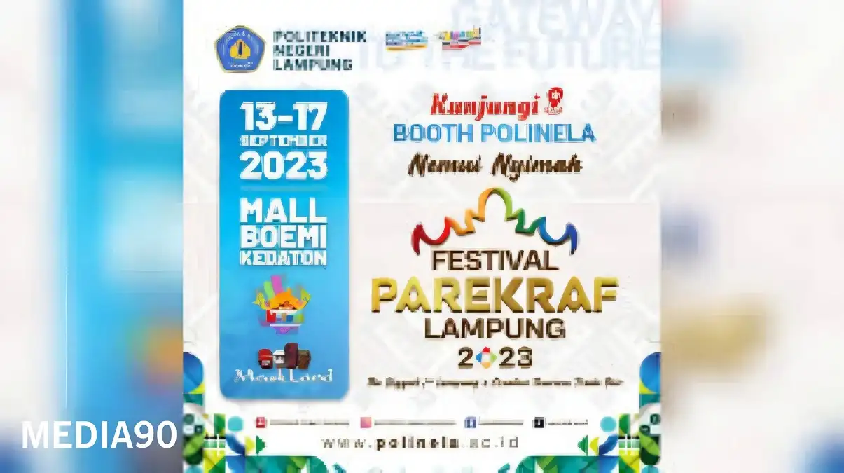 Support Pariwisata Lampung, Polinela Ikut Ramaikan Festival Parekraf Lampung 2023