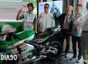 Alex Rins Tampil Beda dengan Motor Bertema Indonesia di MotoGP Mandalika 2023