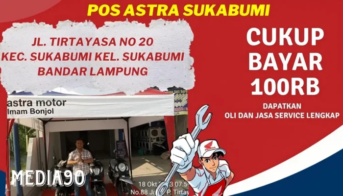 Buka Astra Motor Cabang Baru di Bandar Lampung dan Sukabumi: Nikmati Diskon 50% untuk Layanan Servis Anda!
