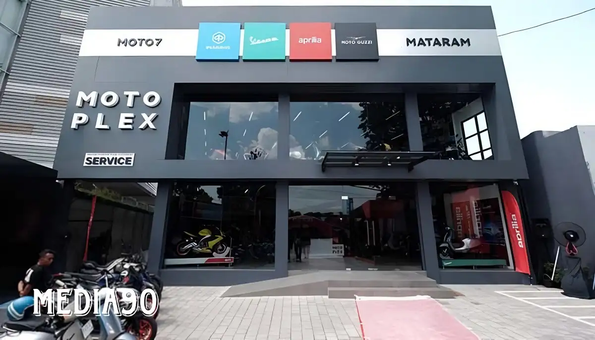 Baru Buka, Motoplex Mataram Langsung Dihampiri Pembalap MotoGP