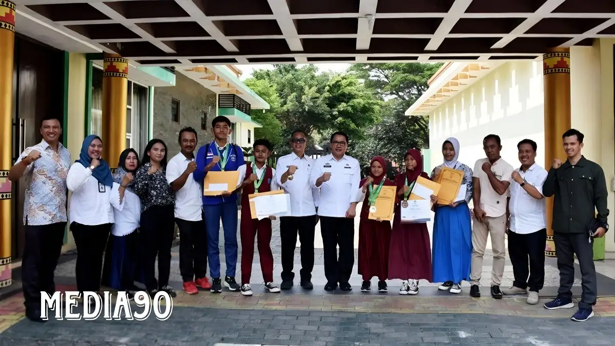 Lima Pelajar SD dan SMP di Metro Juarai O2SN Tingkat Nasional